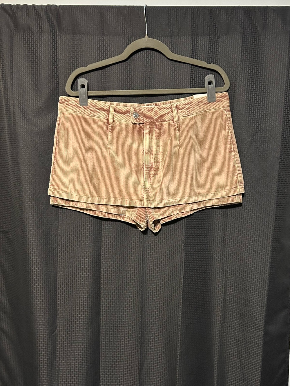 WE THE FREE FP NEW Gala-vanting low-rise cord mini skort women’s size 31/12